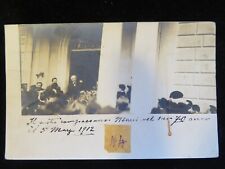 Real Photo Postcard showing Arturo Toscanini in Italy on his 70th Birthday 1912 picture