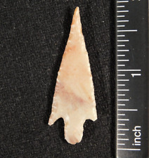 Ancient FLARED SHOULDER Stemmed Form Arrowhead or Flint Artifact Niger 5.11 picture