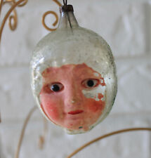 German Antique Glass Goldilocks Glass Eyes Christmas Ornament picture