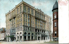 1906 Street View Haunted Hotel Pfister Milwaukee Wisconsin Postcard picture