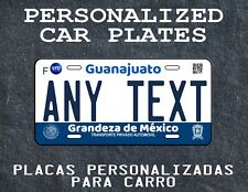 CAR PLATE ESTADOS DE MEXICO /CAR PLATE GUANAJUATO/ PLACA DE CARRO DE GUANAJUATO picture