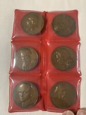 Set-6 Russian Bronze Medallions- Literature Collection picture