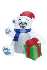 Joiedomi 4 ft Waving Polar Bear Inflatable picture