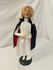 2002 retired Byers Choice Carolers Collectible Nurse with shawl CHRISTMAS DECOR picture