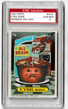 Cyril Bowl 1987 Topps Garbage Pail Kids Card 345A Gem Mint 10 picture