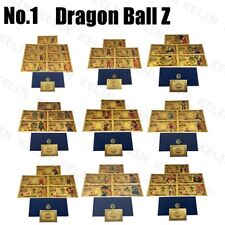 47pc Japanese Anime manga Dragonballz Gold banknote golden card for fan's gift picture