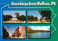 Greetings From DuBois Pennsylvania PA Multi-View New/Old Stock Postcard picture