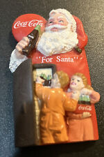 Coca-Cola Magnet Greetings Christmas Santa 1996 picture