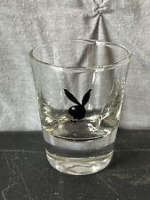 Vintage PLAYBOY Bunny Heavy Shot Glass Advertising Collectible picture