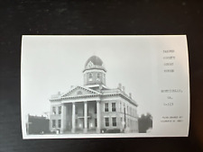Vt Postcard RPPC Monticello Georgia GA Jasper County Courthouse Morris W Beck picture
