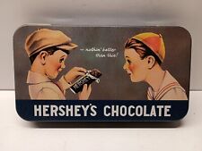 Vintage 1984 Hershey's Tin, Almond Sweet Milk Chocolate, Made In New York picture