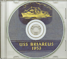 USS Briareus AR 12 1952 1953 Cruise Book on CD RARE picture