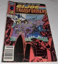 G.I. and the Transformers #2 Marvel 25th Anniversary Vintage Comic Book 1987 VF picture