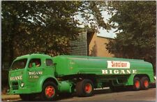 c1960s CHICAGO Illinois Advertising Postcard BIGANE COAL & OIL CO Sinclair Truck picture