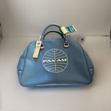 VTG PAN AM Bag Authentic Pan Am Blue Certified Carry On With Tag picture