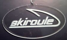 Skiroule Vintage Snowmobile Laser Engraved Acrylic Christmas Ornament picture