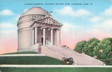 Vicksburg MS, Illinois Memorial National Military Park, Vintage Postcard picture
