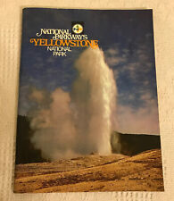 National Parkways Book ~Yellowstone National Park 1976 Paperback Information picture