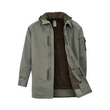Army Parka Original French Winter Military Hooded Lined Coat Outdoor Jacket picture