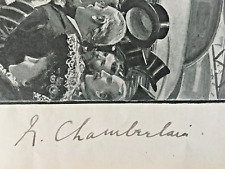 Arthur Neville Chamberlain Autograph w Provenance picture