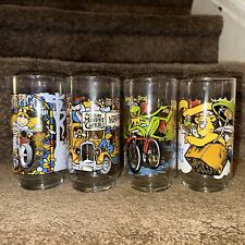 McDonald's The Great Muppet Caper 1981 Glasses Vintage SET OF 4 picture