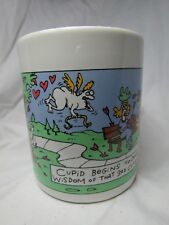 Hallmark Coffee Mug Cup Shoebox Greeting Cupid Begins to Doubt picture