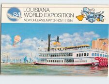 Postcard The Creole Queen 1984 Louisiana World Exposition New Orleans LA USA picture