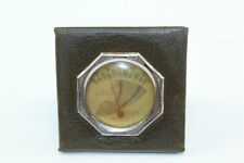 Vintage 1933 World's Fair Chicago Thermo-Meter Souvenir Desk Set Leather Case picture