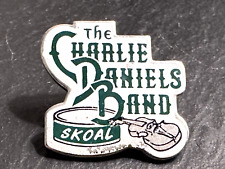 VINTAGE ~1981 CHARLIE DANIELS BAND SKOAL CAN PIN D77 picture