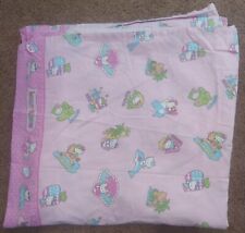 HELLO KITTY SANRIO TWIN SHEET PINK Blanket FLAT FITTED 2008 picture