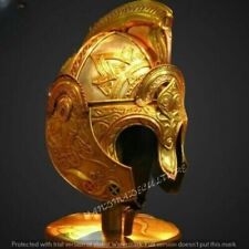 Theoden LOTR Rohan Medieval Helmet With Stand Costume picture