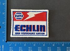 Vintage NAPA Echlin High Performance Ignition Embroidered Patch Racing Garage picture