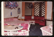 sl65  Original slide  1980's Hawaii Coco Palms Hotel Resort room interior 773a picture