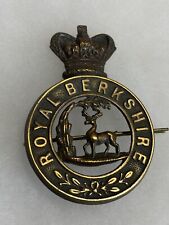 Victorian Royal Berkshire Regiment Pagri Cap Badge WWI British picture