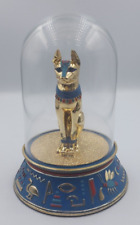 Franklin Mint Treasures of Tutankhaman Sacred Bast Cat Egypt Limited Sculpture picture