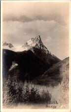 RPPC Postcard Mt. Edith Banff National Park Alberta AB Canada c.1904-1918  20336 picture