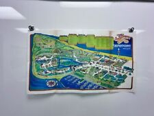 Vintage Cedar Point Souviner Map 1980 picture