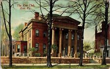 Erie PA The Erie Club Vintage Postcard Pennsylvania C. 1910's  picture