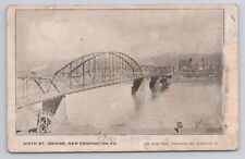 Ninth St Bridge New Kensington Pennsylvania c1907 Antique Postcard picture