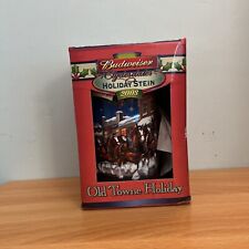 2003 BUDWEISER HOLIDAY STEIN Collector Series OLD TOWNE HOLIDAY - New in Box picture