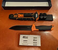 MTech Evolution Fixed Blade Knife - MTE-FIX009M-OR New picture