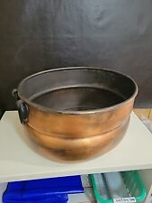 Large Vintage Copper Plated Tub with iron Handles,from Turkey.  picture