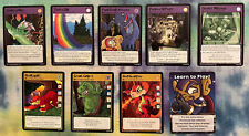 Lot of 9 NEOPETS 2003 TCG Purple & Gold Cards from Base set 234 (see card list) picture