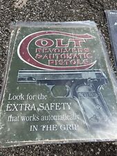 Colt Vintage Reproduction 16 X24 Metal Poster picture