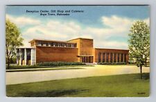 Boys Town NE-Nebraska, Reception Center, Gift Shop, Antique, Vintage Postcard picture
