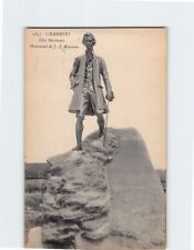 Postcard Statue de Jean-Jacques Rousseau Chambéry France picture
