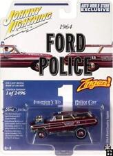 1/64 1964 Ford Country Squire Police Gingers (Dark Red) mini car picture