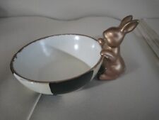 Sweet Little Bunny Rabbit Candy Dish 6 x 4 1/2 In 1 3x4