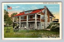 Sidney OH-Ohio, Country Club, Outside House View, Vintage Postcard picture
