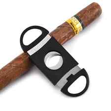 2PC Stainless Steel Pocket Cigar Cutter Knife Scissors Double Blades picture